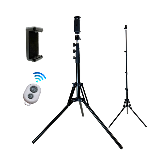 Statief voor Smartphone en Camera - 160 cm